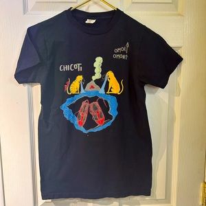 HANDSOME FURS band shirt, size S.